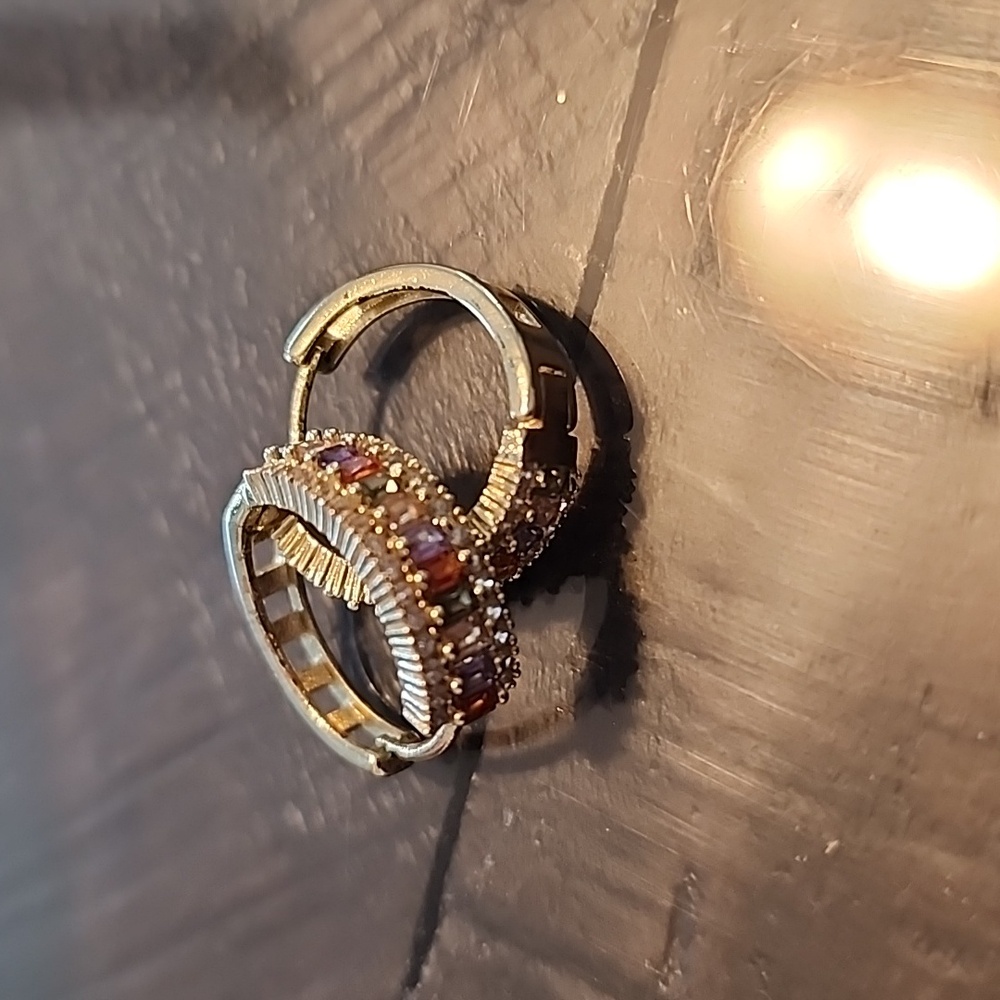 Gem earrings